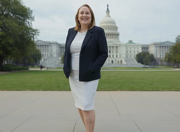 Dr. Amy Chai at the U.S. Capitol